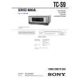 SONY TCS9 Service Manual