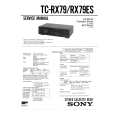 SONY TCRX79ES Service Manual