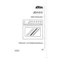 JUNO-ELECTROLUX JEH610A Owner's Manual