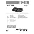 SONY ICFC340L Service Manual