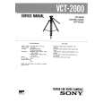 SONY VCT2000 Service Manual
