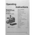 PANASONIC PV530D Owner's Manual
