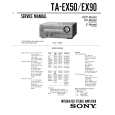 SONY TA-EX50 Service Manual