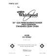 WHIRLPOOL SF310PSRW1 Parts Catalog