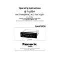PANASONIC CQDP33EW Owner's Manual