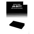 JVC JXSV77 Owner's Manual
