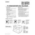 SONY SU36FD4 Owner's Manual