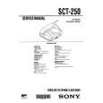 SONY SCT250 Service Manual