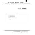 SHARP AR-TR1 Parts Catalog