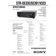 SONY STRSE391 Service Manual