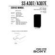 SONY SSA307E Service Manual