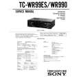 SONY TCWR99ES Service Manual