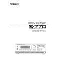ROLAND S-770 Owner's Manual