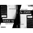 CASIO FX5500L Owner's Manual