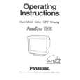 PANASONIC E15 Owner's Manual