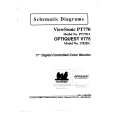 VIEWSONIC PT770-1 Service Manual