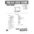 SONY PVM-1341 Service Manual