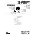 SONY XSHF55 Service Manual