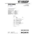 SONY HT5950DP Service Manual
