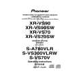 PIONEER XR-VS90SW Owner's Manual