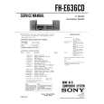 SONY FH-E636CD Service Manual