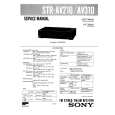 SONY STRAV310 Service Manual