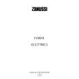 ZANUSSI ZOS71L Owner's Manual
