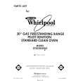 WHIRLPOOL SF302BSRW5 Parts Catalog