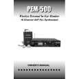 NADY PEM-500 Owner's Manual