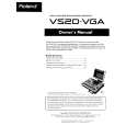 ROLAND VS20-VGA Owner's Manual