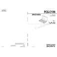 SONY PCGC1VN Service Manual