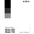 KAWAI 250 Owner's Manual