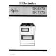 ELECTROLUX EK6170 Owner's Manual