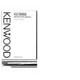 KENWOOD KXW892 Owner's Manual