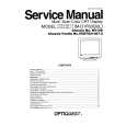 OPTIQUEST VCDTS21367-2 Service Manual