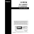 ROLAND SC-8850 Owner's Manual