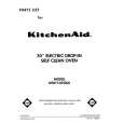 WHIRLPOOL KEDT105SBL0 Parts Catalog