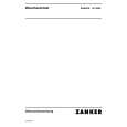 ZANKER EF3600 (PRIVILEG) Owner's Manual