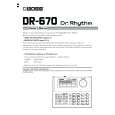 BOSS DR-670 Owner's Manual
