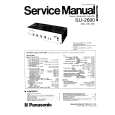 PANASONIC SU-2600 Service Manual