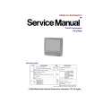 PANASONIC PV27D52 Service Manual
