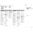 SONY SAF21 Owner's Manual