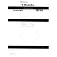 ELECTROLUX ESF685W Owner's Manual