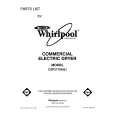 WHIRLPOOL CSP2770KQ1 Parts Catalog