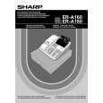 SHARP ERA180 Owner's Manual