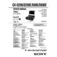 SONY GVD800/E Service Manual
