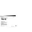 SONY TAU10 Owner's Manual