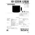 SONY KVX2951K Service Manual