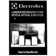ELECTROLUX RF755A Owner's Manual