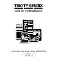TRICITY BENDIX BF421W Owner's Manual